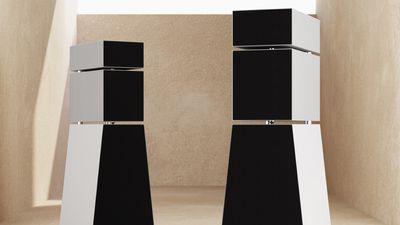 These heavyweight luxury speakers look like Doctor Who villains, but they promise a heavenly audio experience
