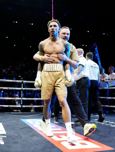 Ben Whittaker stops Liam Cameron in second round after Frazer Clarke enjoys dream comeback