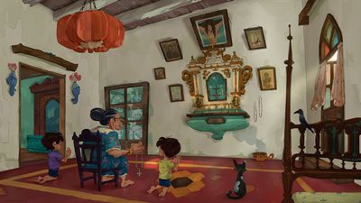 These evocative illustrations are inspired by the people of India