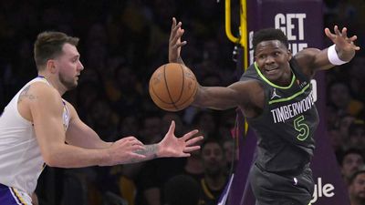 Anthony Edwards Taunting Luka Doncic Resulted in Another Iconic Playoff Photo