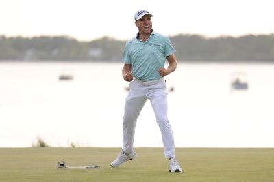Justin Thomas ends PGA Tour drought with dramatic play-off win at RBC Heritage