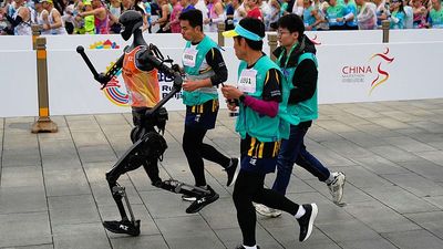Are humanoid robots faster than actual humans? China finds out in first half-marathon race