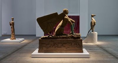 Mud, masks and heads on spikes: Ali Cherri – How I Am Monument review