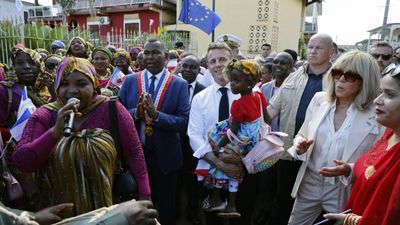 Macron returns to Mayotte at start of five-day tour of Indian Ocean territories