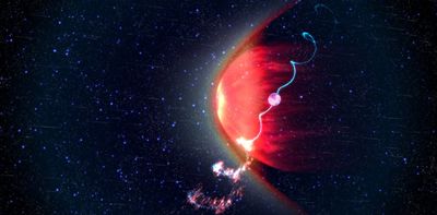 Twinkling star reveals the shocking secrets of turbulent plasma in our cosmic neighbourhood