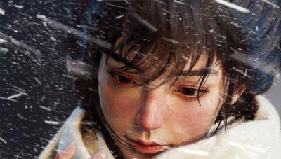 Through masterful technique and an eye for realism, Matteo Hu brings 'Snow Girl' to life, capturing the delicate interplay of light and texture