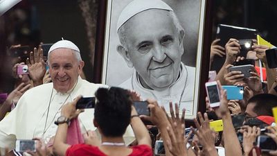 The reaction of the Pope's 'neighbours' to the news of his death