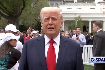 President Trump appears unaware of Defense Secretary Pete Hegseth’s latest Signalgate scandal