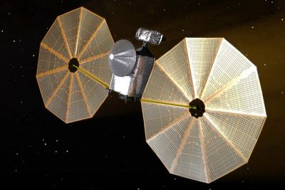 NASA's Lucy spacecraft beams back pictures of an asteroid shaped like a lumpy bowling pin