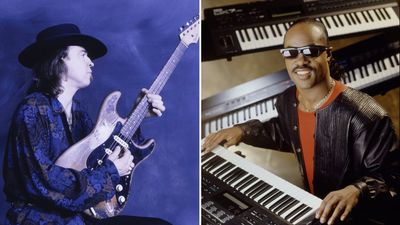 That time Stevie Wonder jammed with Stevie Ray Vaughan... and played SRV's number one Strat