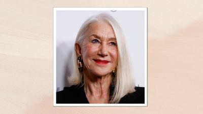 Want to embrace a berry-red lip? Helen Mirren has a clever trick to make it less intimidating