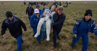 NASA’s oldest active astronaut lands at Scottish airport after mission