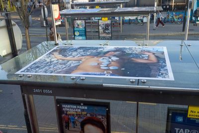 Photographers launch exhibition that can only be seen from top deck of bus