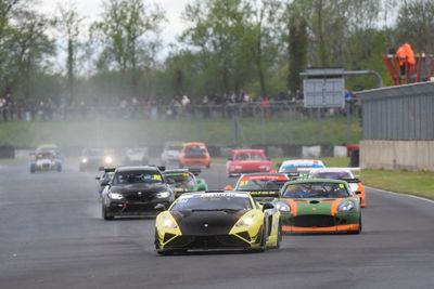 V10 soundtrack to Dolby's GT record at Castle Combe opener