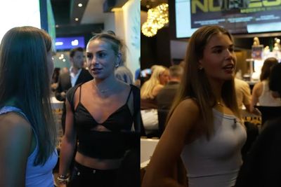 Influencer Hanna Cavinder tells Trump’s granddaughter Kai why she broke up with Miami QB Carson Beck