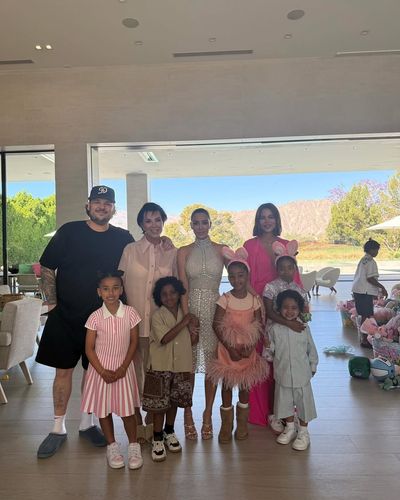Rob Kardashian pictured for the first time in two years in rare Easter appearance with family