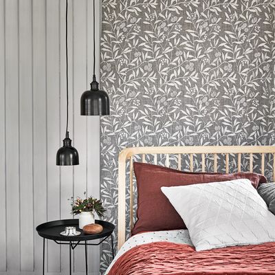 Amanda Holden's maximalist guest bedroom uses this smart decorating trick to make it look bigger – it embraces the awkward angles of a dormer ceiling