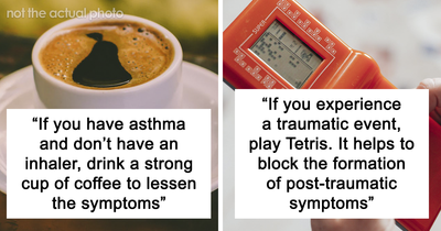 Person Asks “What Is A Random First Aid Or Survival Fact That You Know?”, 20 Folks Deliver