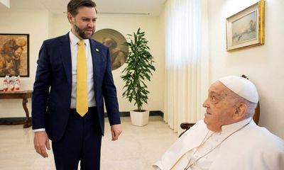 Pope Francis’s last sacrifice in a lifetime of sacrifice: granting an audience to JD Vance