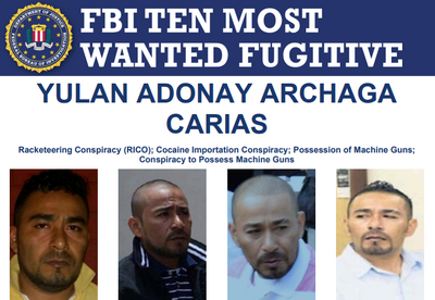 U.S. Offers Up To $5M Reward for High-Ranking MS-13 Member 'Porky'