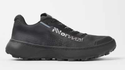 This insanely innovative shoe from Kilian Jornet's Nnormal has 3 interchangeable midsoles so you can mix it up on the trail