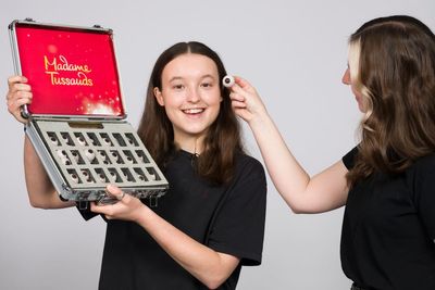 Bella Ramsey urges Madame Tussauds visitors to ‘high five’ figure when it debuts