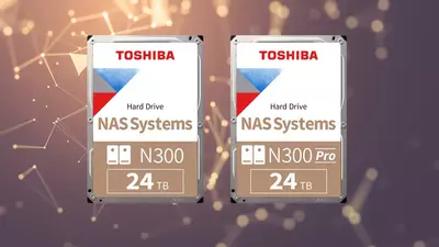 Toshiba launches 24TB hard drives priced up to $649 for NAS systems