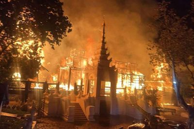 Fire destroys part of Chiang Mai’s Dhara Dhevi hotel