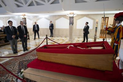 Embalming And Make-up: Pope's Body Prepared For Lying-in-state