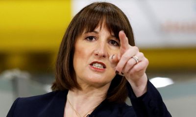 UK annual borrowing exceeds forecasts by almost £15bn in blow to Rachel Reeves