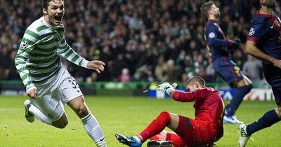 I famously scored for Celtic vs Barcelona at 18 - I now run my own sock business