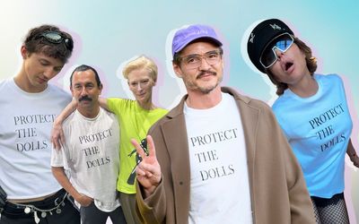 The viral trans rights T-shirt: why Pedro and Lux Pascal and Tilda Swinton are in 'Protect The Dolls' tees