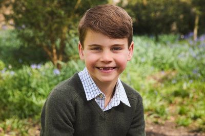 Prince Louis shows off missing front teeth in birthday photo