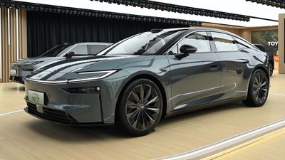 The Toyota bZ7 Is a Chinese Electric Flagship Sedan
