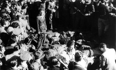 Italian partisans kill Mussolini – archive, 1945
