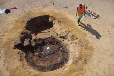 Ancient wheel found on site of golf course reveals life of Scotland’s early inhabitants