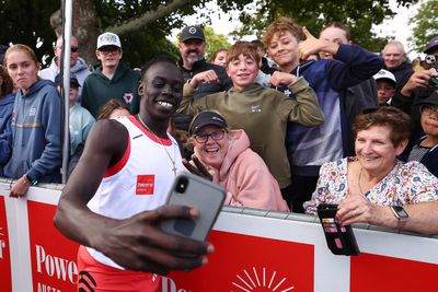 Gout: Record-breaking sprinter selected for World Athletic Championships