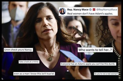 Nancy Mace's Neck Goes Viral After Rep Declares 'Real Women Don't Have Adam's Apples': 'Explain This'