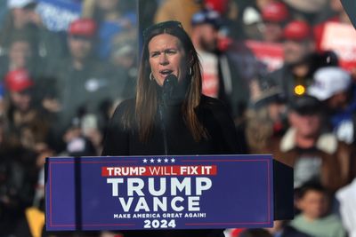 Sarah Sanders begs her old boss Trump to reconsider after president rejects Arkansas’ request for disaster relief funds
