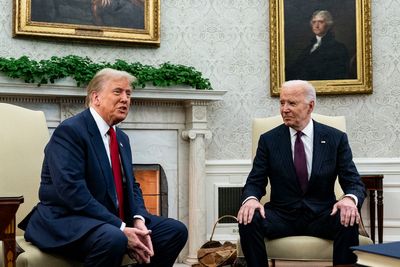 Trump has mentioned Biden on average six times every day of his presidency as obsession with old foe continues