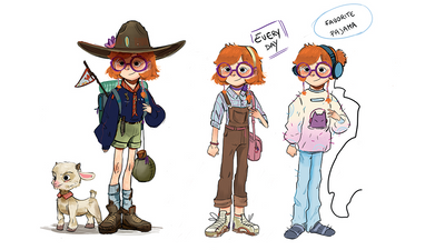 10 steps to create character design with personality for animation