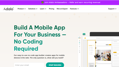 I tested Adalo - see what I thought of this no-code app builder