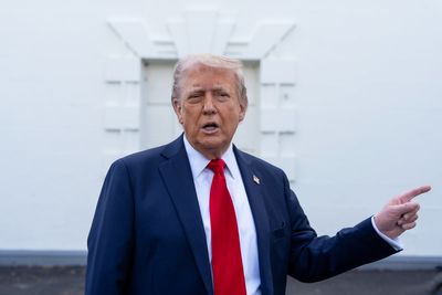 Trump’s approval rating sinks in the latest poll as more become wary of the power he holds