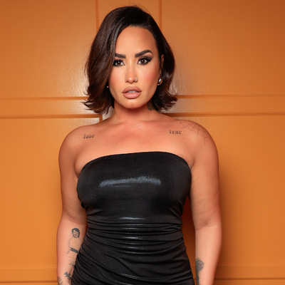 This Sleek Bun Proves Demi Lovato Is the Queen of Snatched