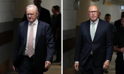 Albanese condemns Dutton’s pledge for mass public service cuts ‘only in Canberra’