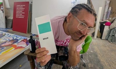 British artist claims he has created paint in ‘new’ colour announced by scientists