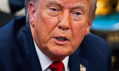 US judges block aspects of Trump agenda as president targets Democratic fundraising platform – as it happened