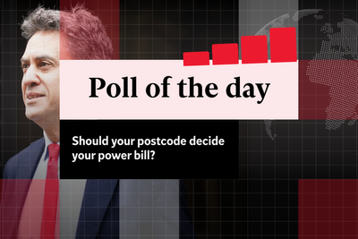Voices: Poll of the day: Should how much you pay for energy depend on where you live?