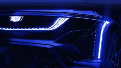 Cadillac Teases Optiq-V Performance Electric Crossover