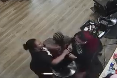 Girl, 11, and her braids helplessly stuck in tug-of-war between mom and hairdresser in fight over $25 late fee